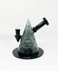 Spider Witch Hat Glass Water Pipe/Rig