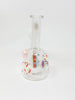 6.5in Red Rainbow Unicorn Rhinestone Glass Hand Pipe/Bong/Dab Rig