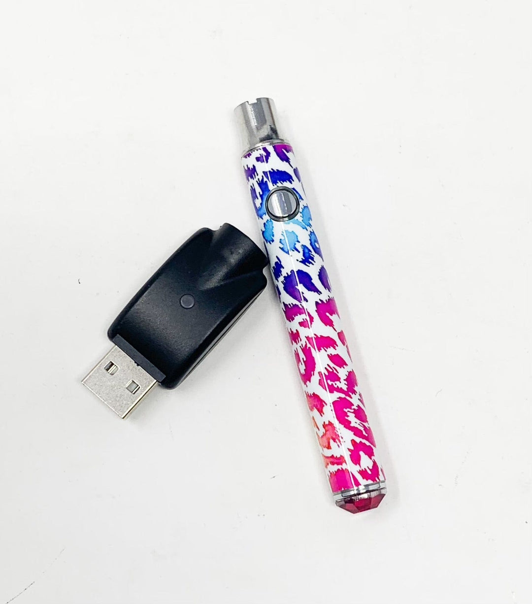 Rainbow Leopard Vape Pen | Rhinestone Vape Pen Rainbow Leopard Vape Pen | Rhinestone Vape Pen