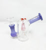 Purple Patrick Glass Water Pipe/Dab Rig