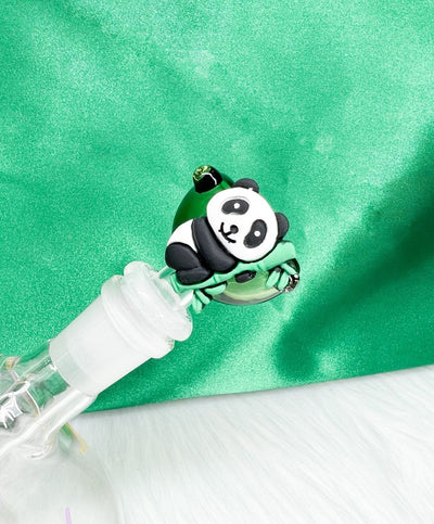 Green Panda 14mm Glass Bowl