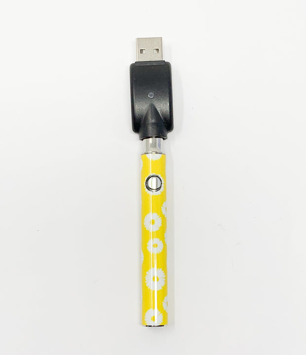 510 Threaded Battery Yellow Daisies Starter Kit