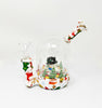 Christmas Santa Snowman Silicone Water Pipe/Dab Rig