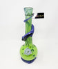 Noble Glass Green Violet Dichroic Heady Glass Water Pipe/Bong