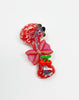 Cherry Bow Glass Hand Pipe