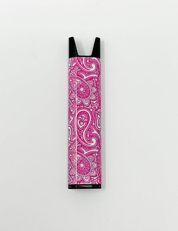 Stiiizy Pen Pink Teal Paisley Battery Vape Pen Starter Kit