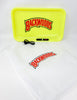Yellow Backwoods LED Rolling Tray