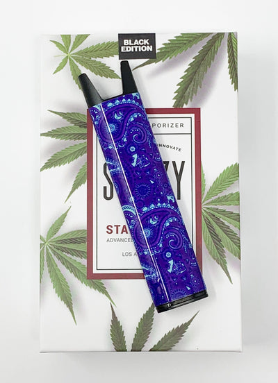 Stiiizy Blue Paisley Pro Battery Starter Kit