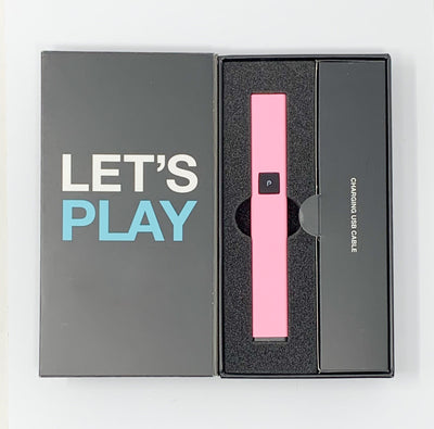 PlugPlay Matte Pink Glow In The Dark Battery Starter Kit