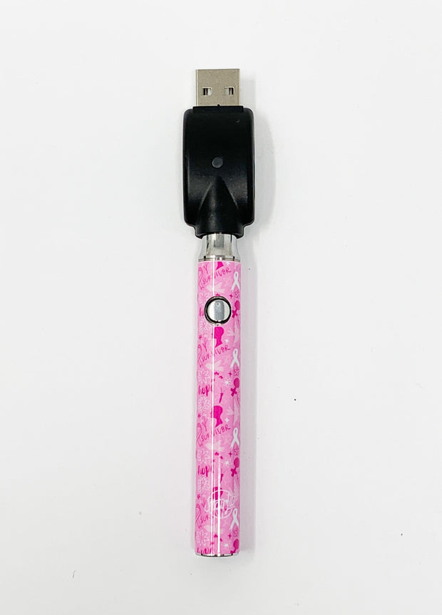 510 Threaded Battery Vape For Cause Breast Cancer Vape Pen Starter Kit