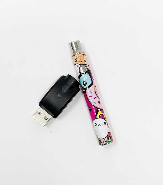 510 Threaded Battery Kawaii Foods Vape Pen Starter Kit