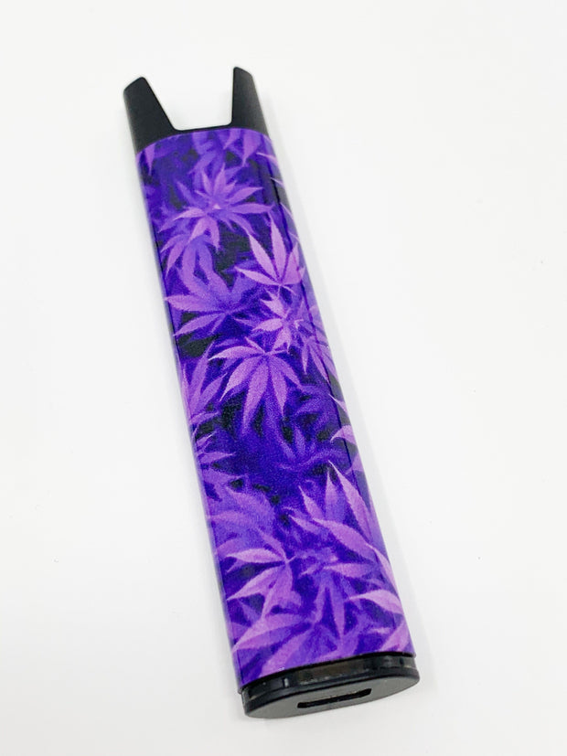 Stiiizy Pen Purple Weed Leaves Battery Vape Pen Starter Kit