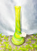 Noble Glass Green Swirl Beaker Heady Glass Water Pipe/Bong