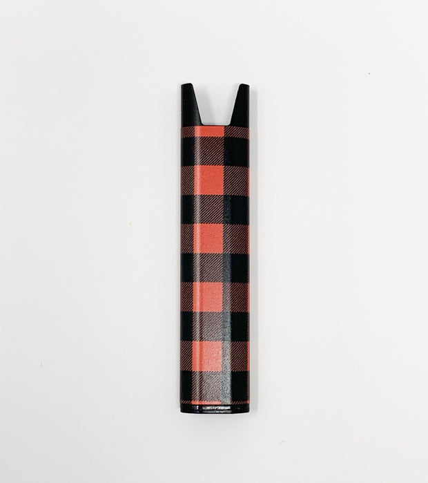 Stiiizy Pen Buffalo Plaid Red Black Battery Vape Pen Starter Kit