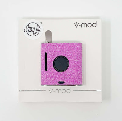 510 Threaded V Mod Battery Light Pink Glitter Starter Kit