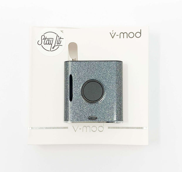 510 Threaded VMOD 2 Battery Gun Metal Glitter Starter Kit