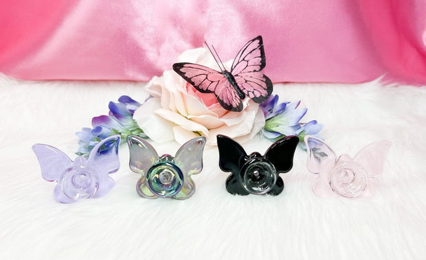 Beautiful Butterfly 14mm Glass Bowl