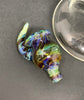2KGlassWorks Rainbow Chaos Horn Heady Glass Water Pipe/Dab Rig
