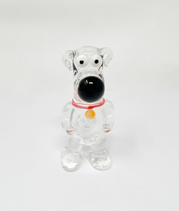 Cartoon Dog Glass Hand Pipe