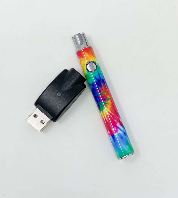 510 Threaded Battery Tie-Dye Hippie Starter Kit