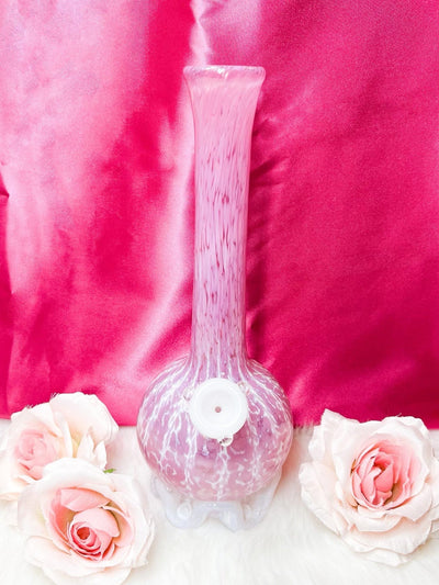 Noble Glass Pretty In Pink Heady Glass Water Pipe/Bong