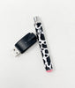 510 Threaded Battery Cow Print Pink Crystal Starter Kit
