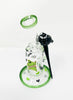 Oogie Boogie Bent Neck Glass Water Pipe/Rig