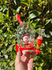 Christmas Santa Snowman Silicone Water Pipe/Dab Rig