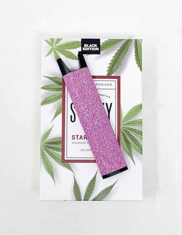 Stiiizy Battery Light Pink Glitter Starter Kit
