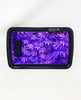 Purple Cannabis Leaves LED Rolling Tray Featuring 7 Colors and Party Mode