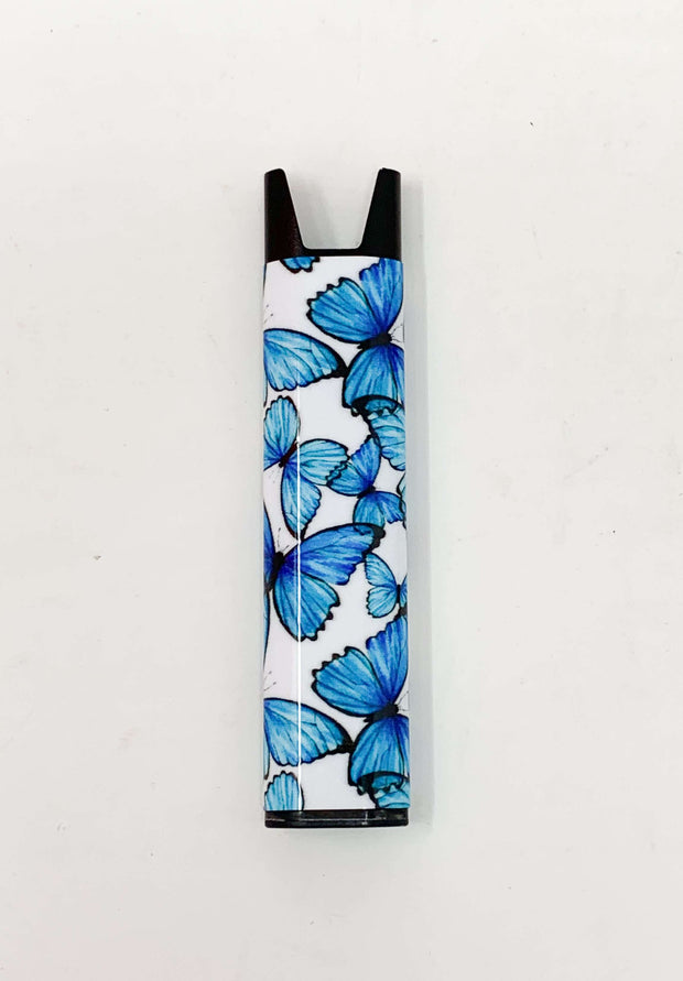 Stiiizy Pen Blue Butterflies Battery Starter Kit