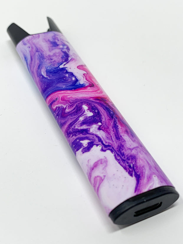 Stiiizy Pen Purple Pink Marble Battery Vape Pen Starter Kit