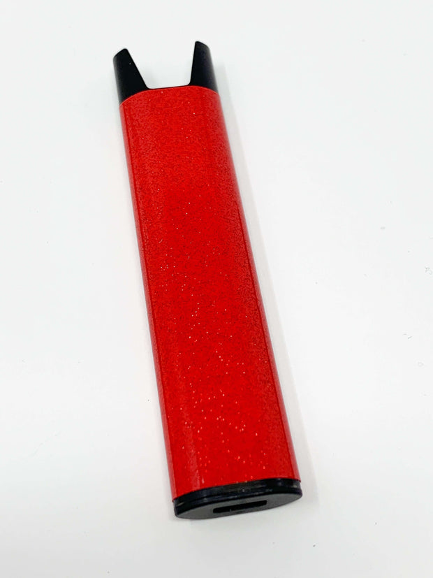 Stiiizy Pen Red Glitter Battery Vape Pen Starter Kit