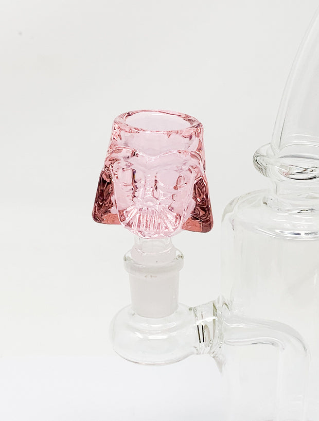 Pink Darth Vader 14mm Glass Bowl