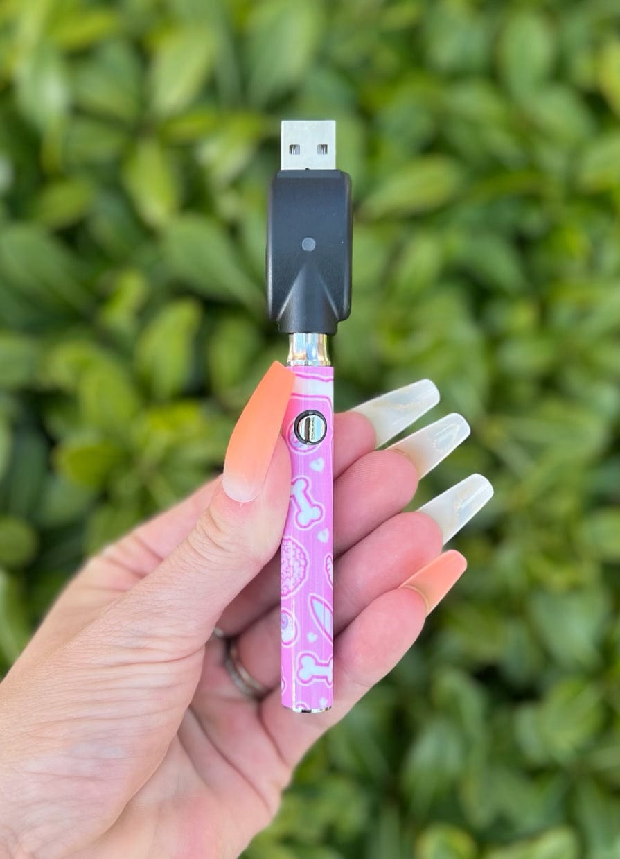 Pink Zombie 510 Battery Starter Kit 💀💗