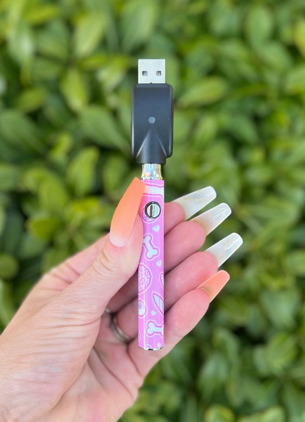 vape battery 510 near me Pink Zombie 510 Battery Starter Kit ππ