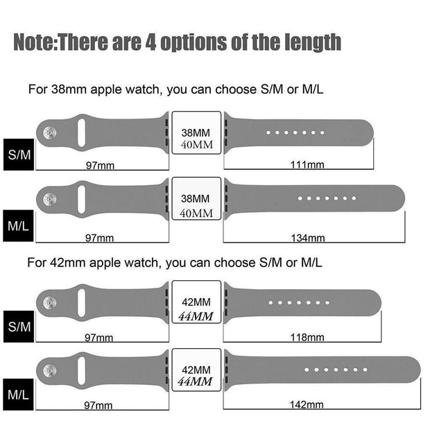 LA Baseball Engraved Silicone Apple Watch Band