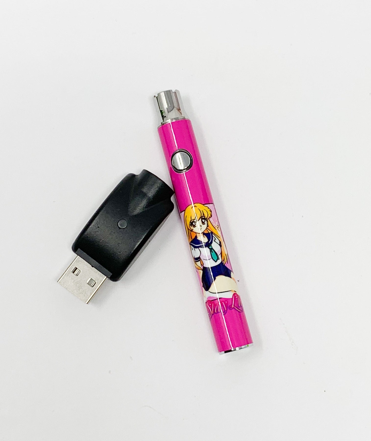 vape pen battery amazon Blonde Anime Girl 510 Airbar Box:Grape ice White Peach Hubba GEEK mac-thca