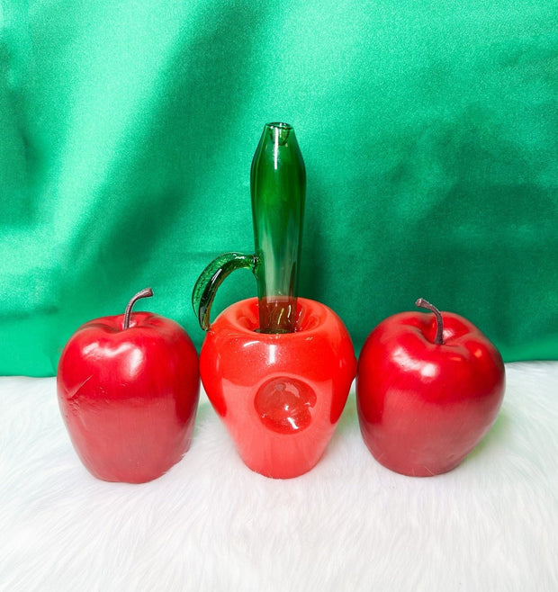 Chili Pepper Glass Hand Pipe