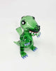 6.5in Green Dinosaur T-Rex Glass Hand Pipe/Bong