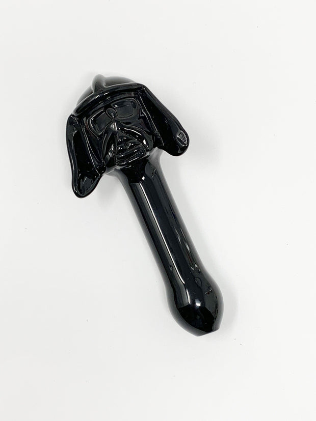 Black Darth Vader Hand Pipe/Glass Pipe
