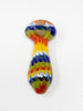 Rainbow Swirl Glass Hand Pipe