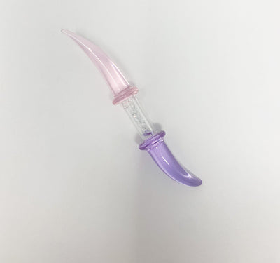 Pink Purple Horn Dab Tool