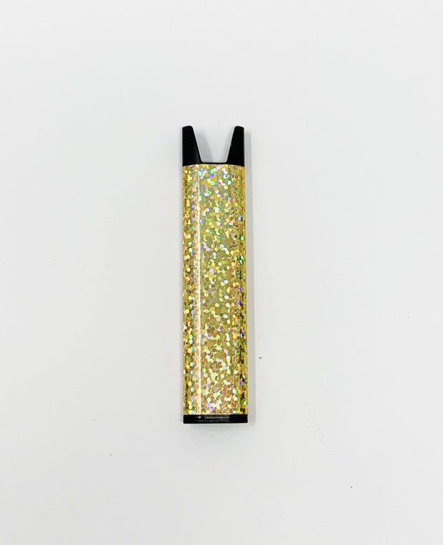 Stiiizy Pen Gold Holographic Glitter Battery Starter Kit