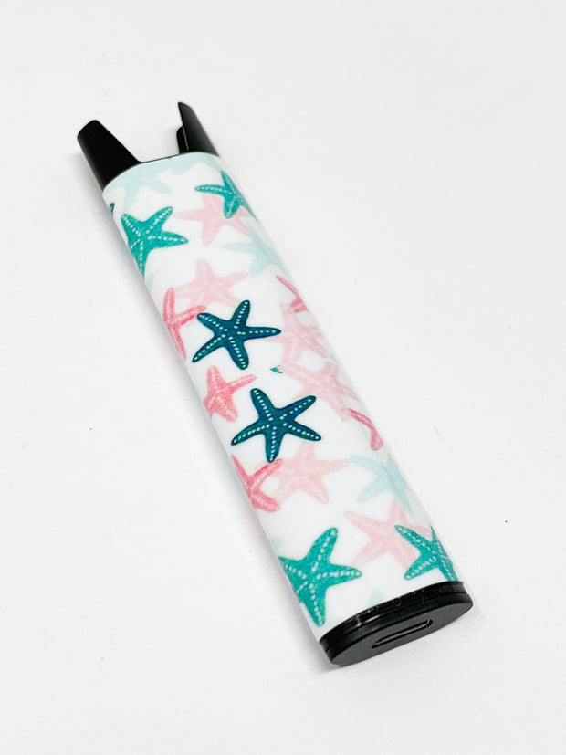Stiiizy Pen Aqua Pink Starfish Battery Vape Pen Starter Kit