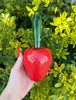 Red Apple Glass Hand Pipe