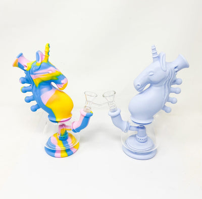 Magical Unicorn Silicone Water Pipe/Dab Rig