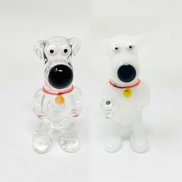 Cartoon Dog Glass Hand Pipe