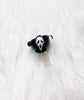 Ghost Mask 14mm Black Glass Bowl