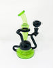 Slime 8in Recycler Water Pipe/Dab Rig
